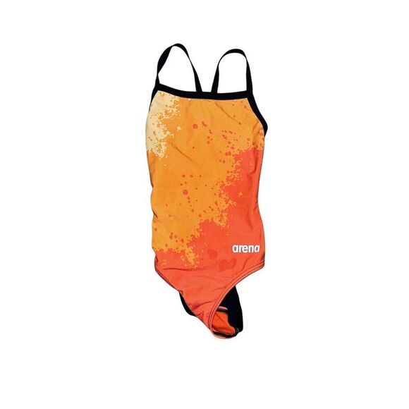 Cute women ARENA Women's ARENA Damen Spraypaint Challenge Back One Piece Swimsui - Picture 1 of 6
